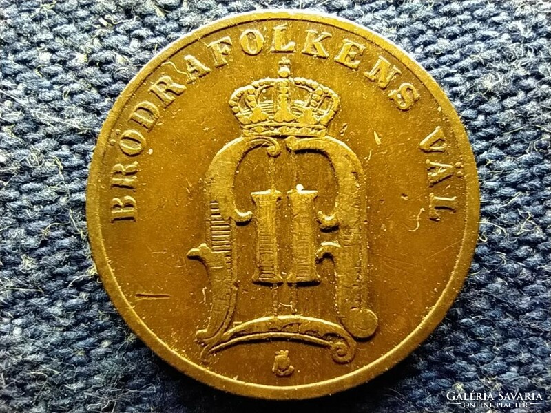 Sweden ii. Oszkár (1872-1907) 1 pence 1889 (id78397)