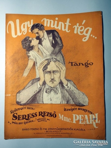 Same as before... / old, original sheet music no.: 25554