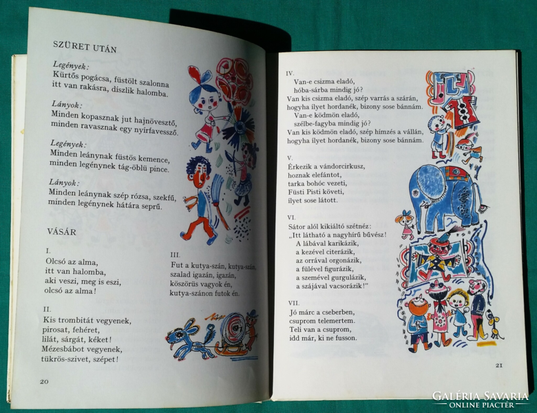 Sándor Weöres: if the world were a thrush - graphics: gyula hincz> children's and youth literature > poems