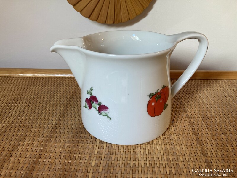 Fireproof porcelain large spout