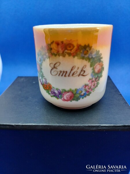 Zsolnay, a small commemorative mug