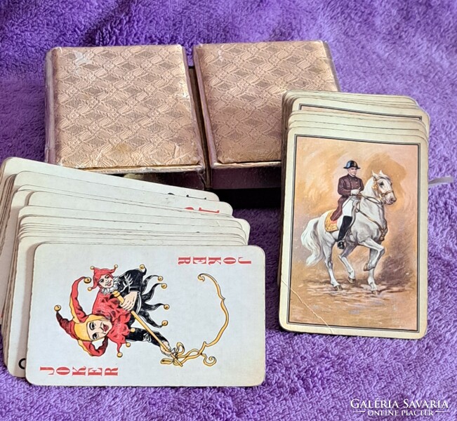 Antique piatnik card in box (m4150)