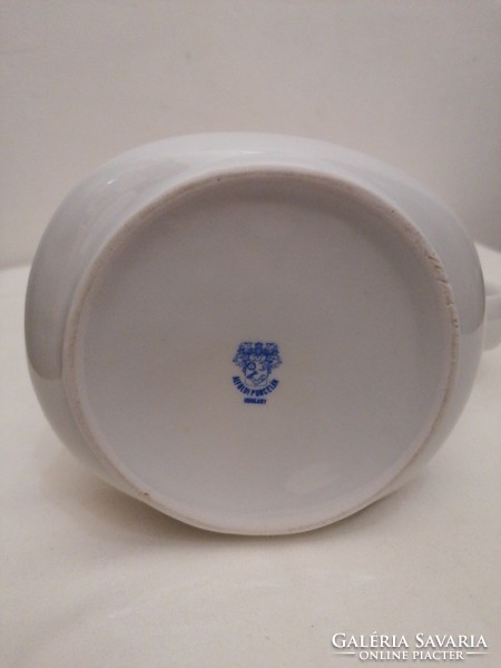 Alföldi porcelán virágmintás kancsó