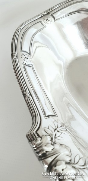 Art Nouveau silver-plated, christofle offering, table centre