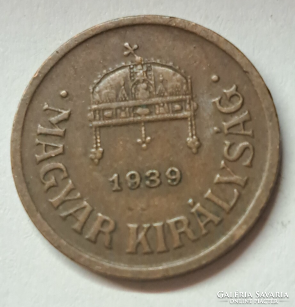 1939.   Magyarország 2 fillér (540)