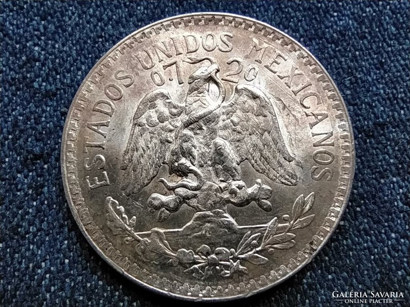 Mexikó Mexikói Egyesült Államok (1905-) .720 ezüst 50 centavó 1943 Mo (id63697)