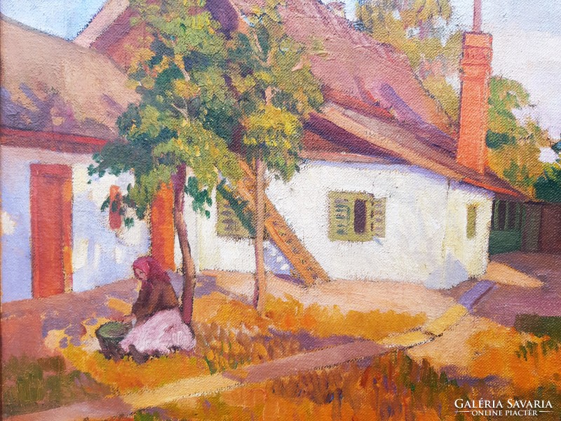 Kléh János (1881-1919) Napsütötte Udvar