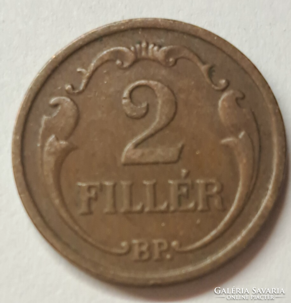 1939. Hungary 2 pennies (540)