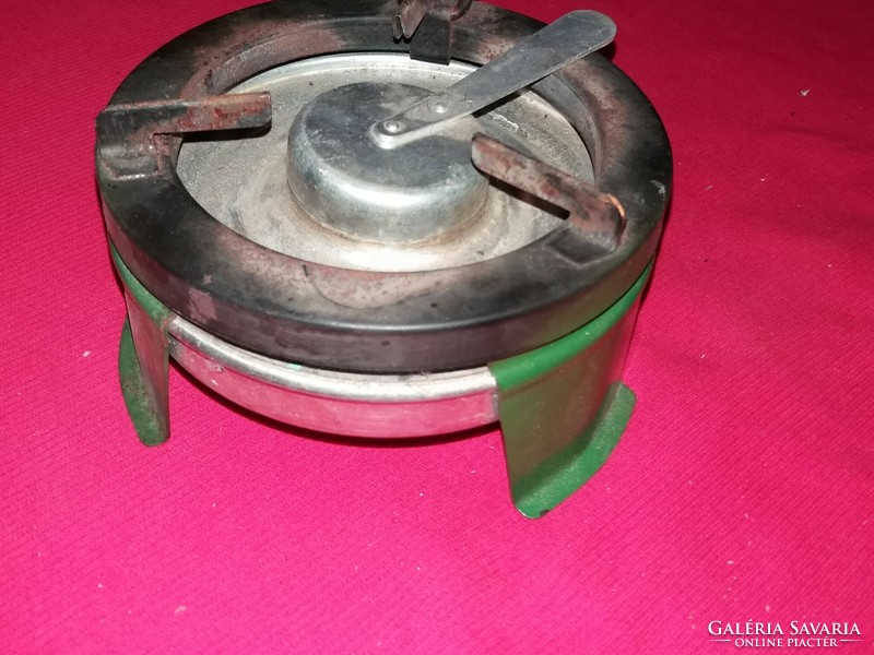 Old camp / camping / military food canned armored heater in fair condition according to the pictures