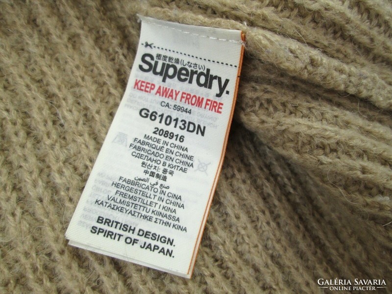 Original superdry (m) long sleeve women's pullover