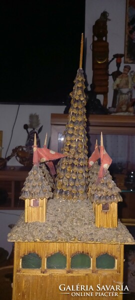 Transylvanian wooden church model