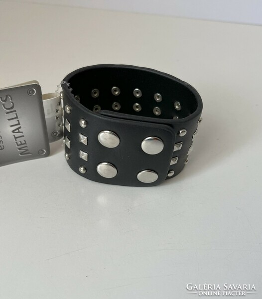 Studded leather bracelet, brand new
