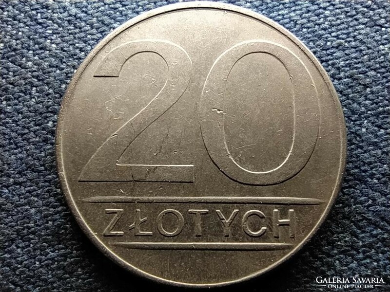 Poland 20 zlotys 1988 mw (id67204)