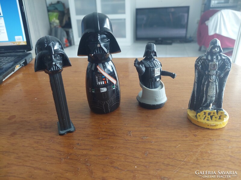 Retro darth vader figures (star wars)