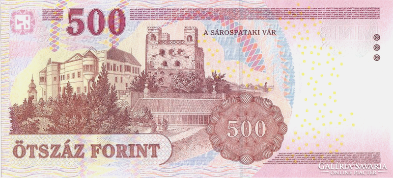 500 forint 2013 UNC