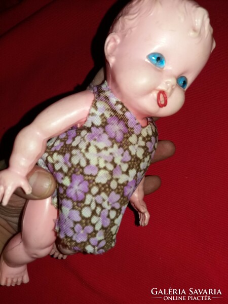 Old traffic goods dmsz plastic toy with baby pacifier in original clothes as shown in the pictures