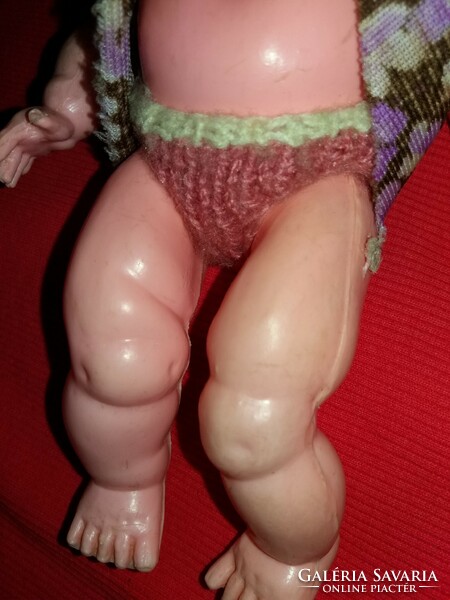 Old traffic goods dmsz plastic toy with baby pacifier in original clothes as shown in the pictures
