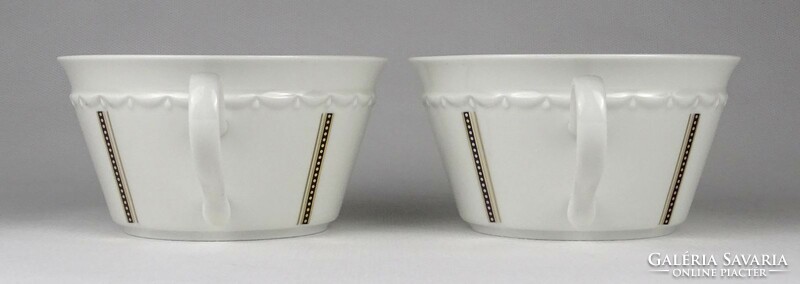 Pair of 1O411 Rosenthal porcelain soup cups