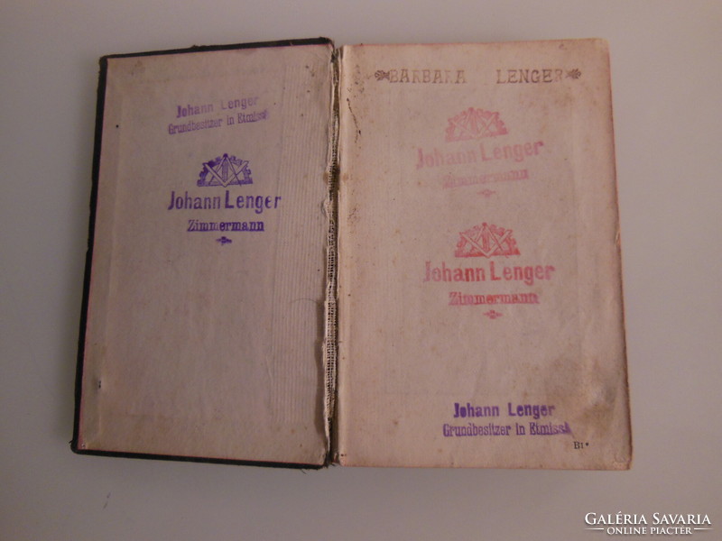 Prayer book - from 1898 - 127 pages - 12 x 8 cm - German - perfect