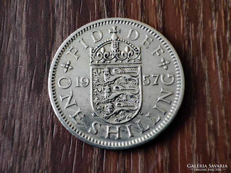 1 shilling 1957,Egyesült Királyság!