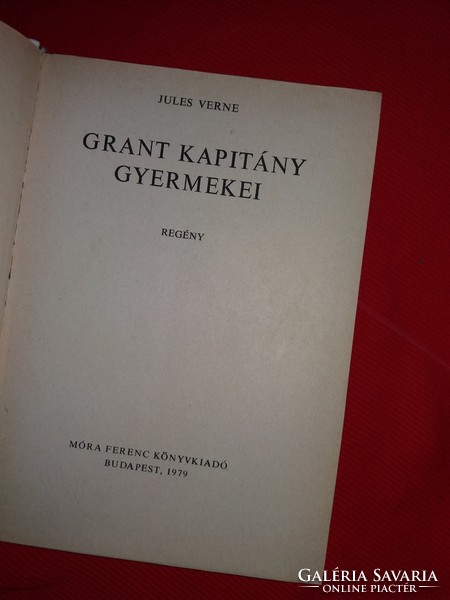 Jules Verne::Grant Kapitány gyermekei könyv klasszikus a képek szerint MÓRA