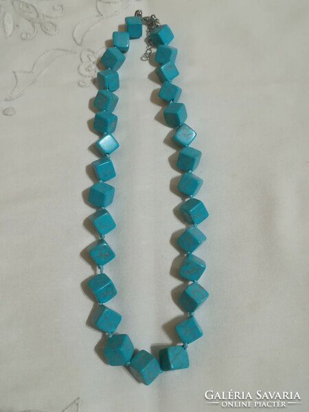 Turquoise necklace.