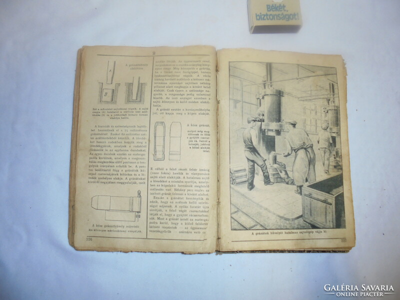 Sunday book 1916 - reward book for the student of the industrial apprentice school - Orosháza