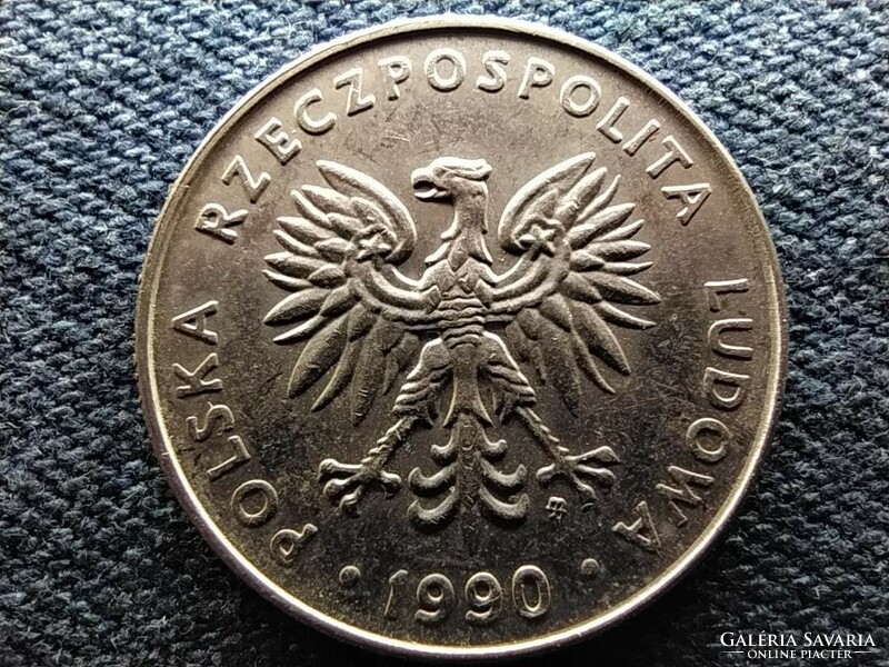 Poland 20 zlotys 1990 mw (id68779)