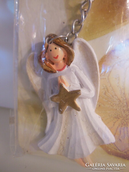 Key holder - new - resin - Christmas - 8 x 4 cm - unopened