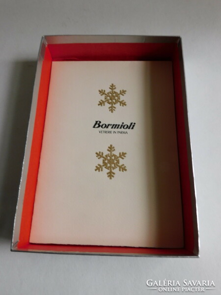 Bormioli rocco glass paperweight in a box - the glassblower