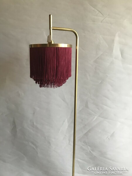 Copper standing lamp