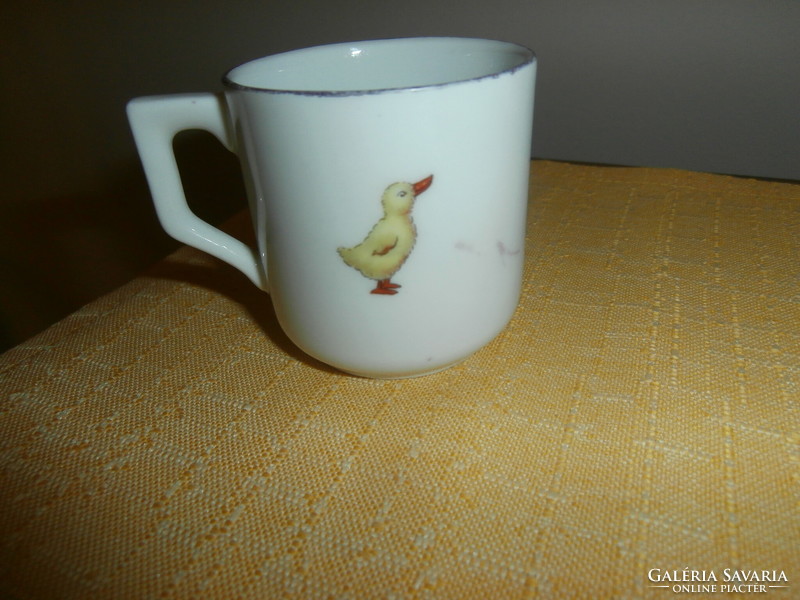 Rare collector's mini fairy cup zsolnay