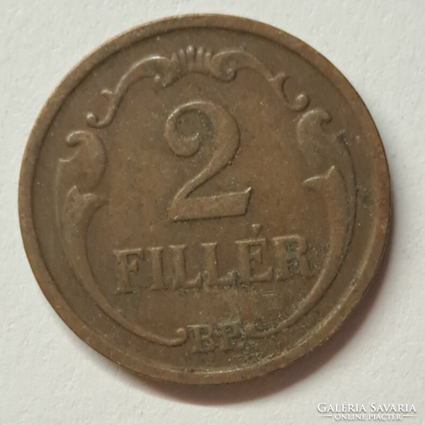 1938. Hungary 2 pennies (533)