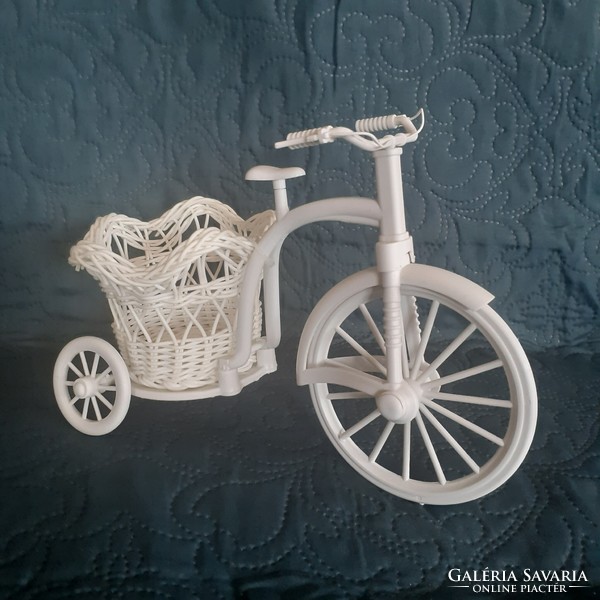 White flower tricycle