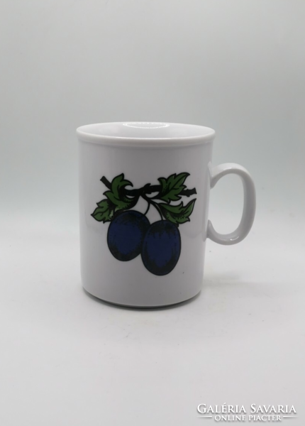 Zsolnay plum mug