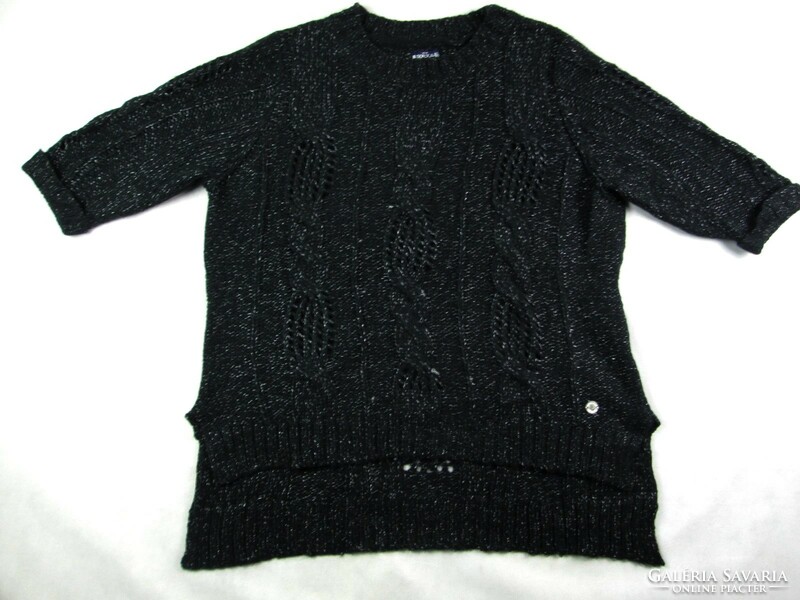 Original soccx (camp david) (2xl) 3/4 sleeve women's knitted lightweight pullover top