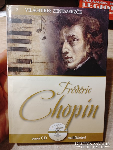 World famous composers frédéric chopin book+cd new unopened