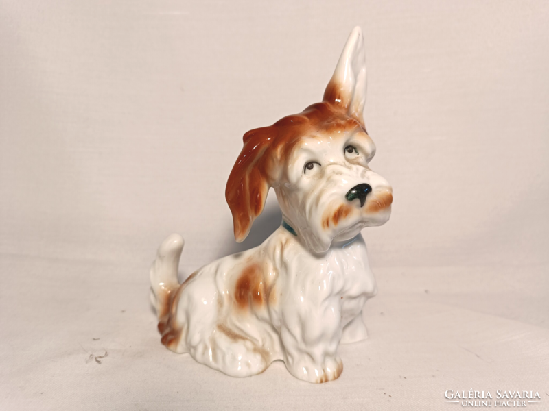 Német porcelán kutya