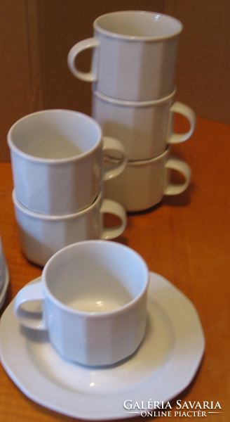 Hotel, éttermi minőségű HOLST porcellain Germany Mercury kávés, teás, cappuccinós csésze