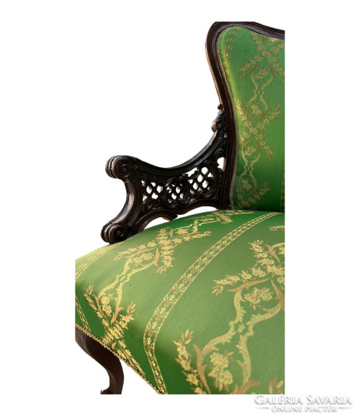Baroque rococo antique salon sofa set 1+1+2