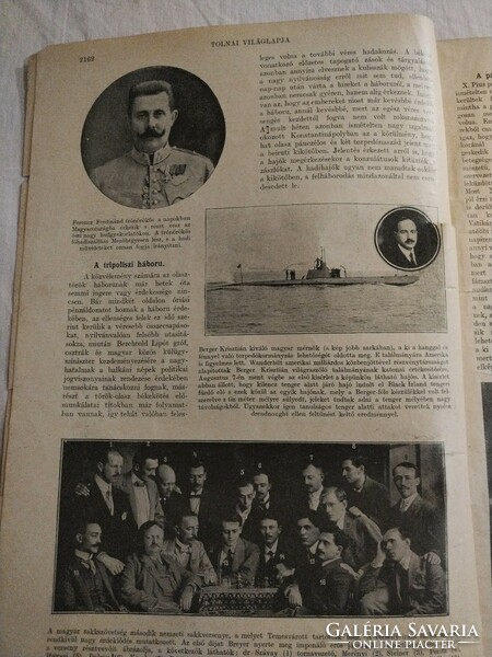 September 8, 1912. World newspaper of Tolna