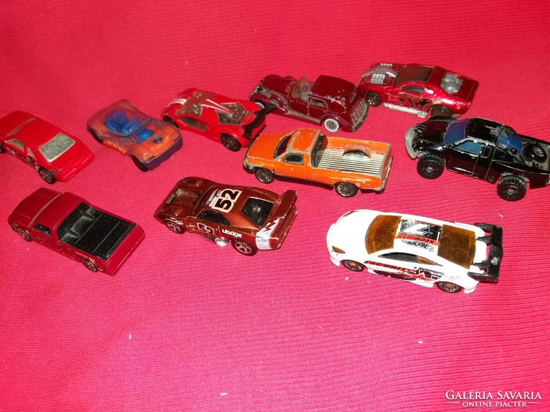 Quality hot wheels toy package metal small cars 10 pcs in one according to pictures in writing list of types 2
