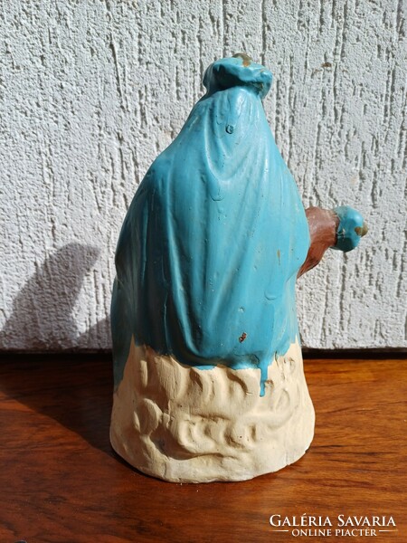 Pieta akàr falba èpithető szobor ,Mària Ès Jèzus Hàzi àldàs ereklye tartó , keresztèny dekoràció