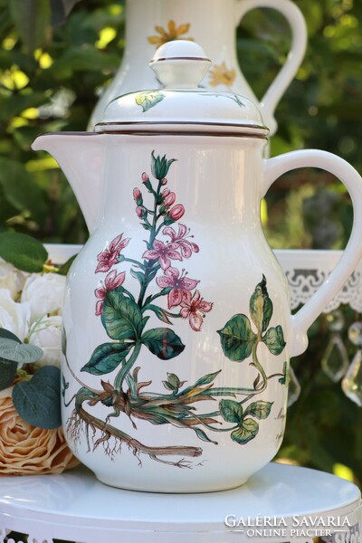 Villeroy botanica coffee and tea pot