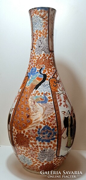 KIÁRÚSÍTÁS !!! :)   XIX. századbeli, hatalmas antik japán váza