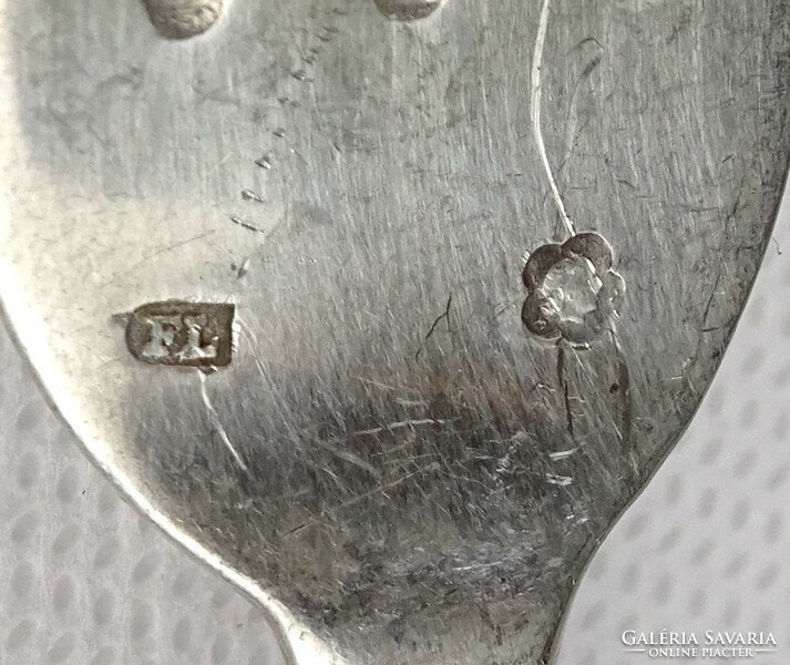 1O422 Angol jelzett ezüst evőeszköz készlet Solingen késekkel 25 darab