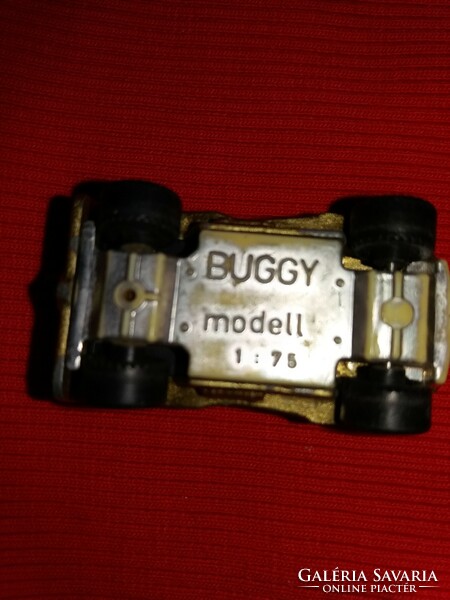 Old Hungarian 1:75 scale metal small car traffic goods buggy model according to pictures