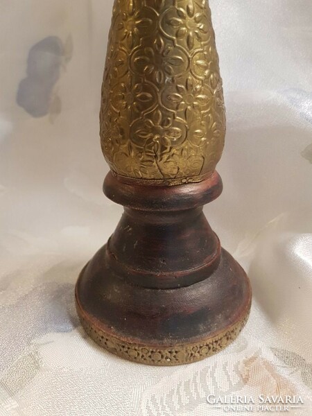 Eastern handicraft candle holder 21.5cm
