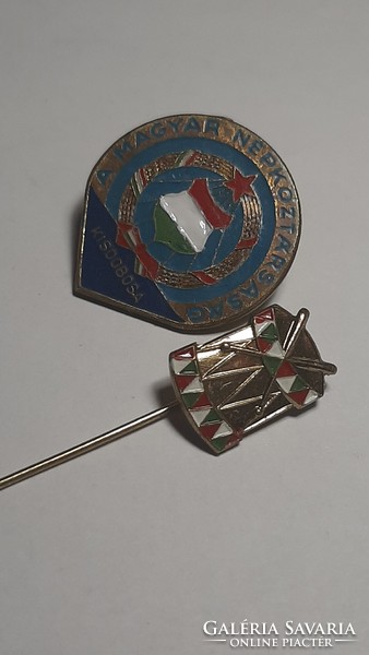 Drummer of the Hungarian People's Republic from the 1970s + badge