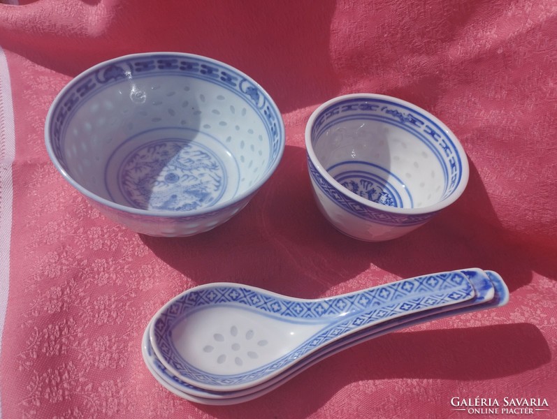 Kínai rizsszemes porcelánok, pótlásra